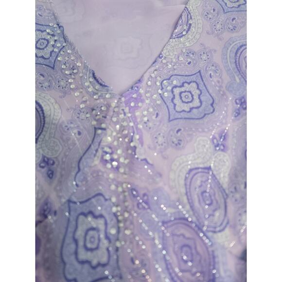 Separates By New York City Design Co. Babydoll Silk Camisole Top 1X Boho Y2K - Picture 3 of 7